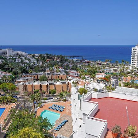 Stylish Modern Studio With Ocean View And Pools, 1001, Ponderosa Playa de las Americas  Luaran gambar