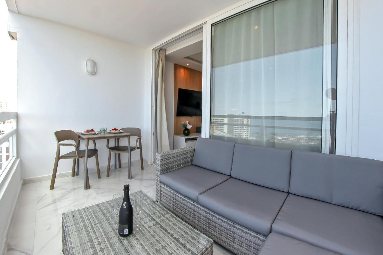 Stylish Modern Studio With Ocean View And Pools, 1001, Ponderosa Playa de las Americas  Luaran gambar