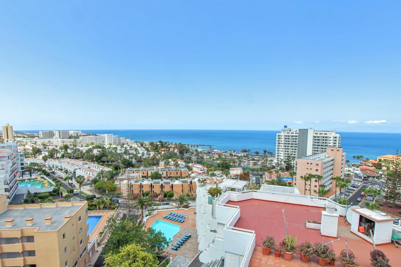 Stylish Modern Studio With Ocean View And Pools, 1001, Ponderosa Playa de las Americas  Luaran gambar