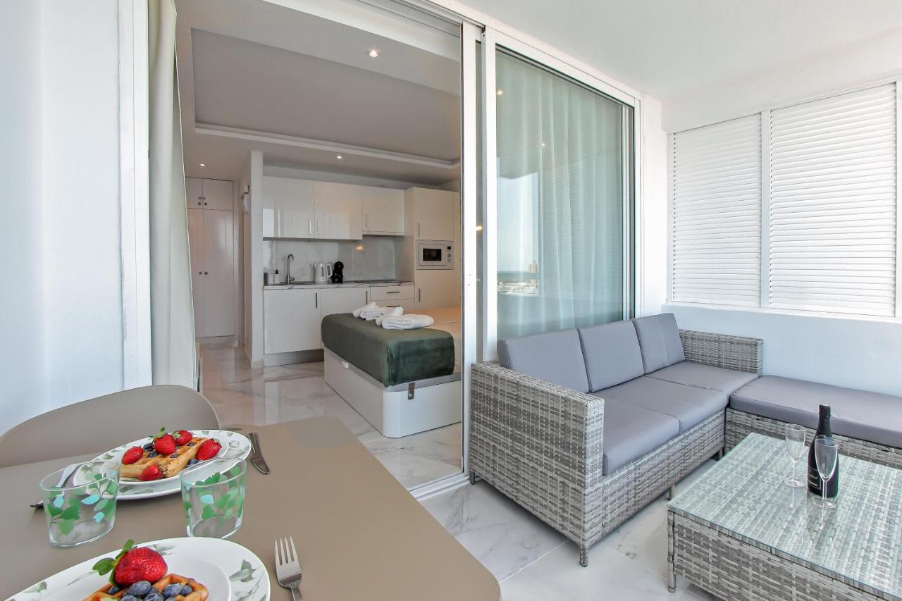 Stylish Modern Studio With Ocean View And Pools, 1001, Ponderosa Playa de las Americas  Luaran gambar